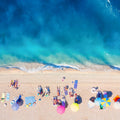 Life Is a Beach Mural Wallpaper - pure wallpaper artwork