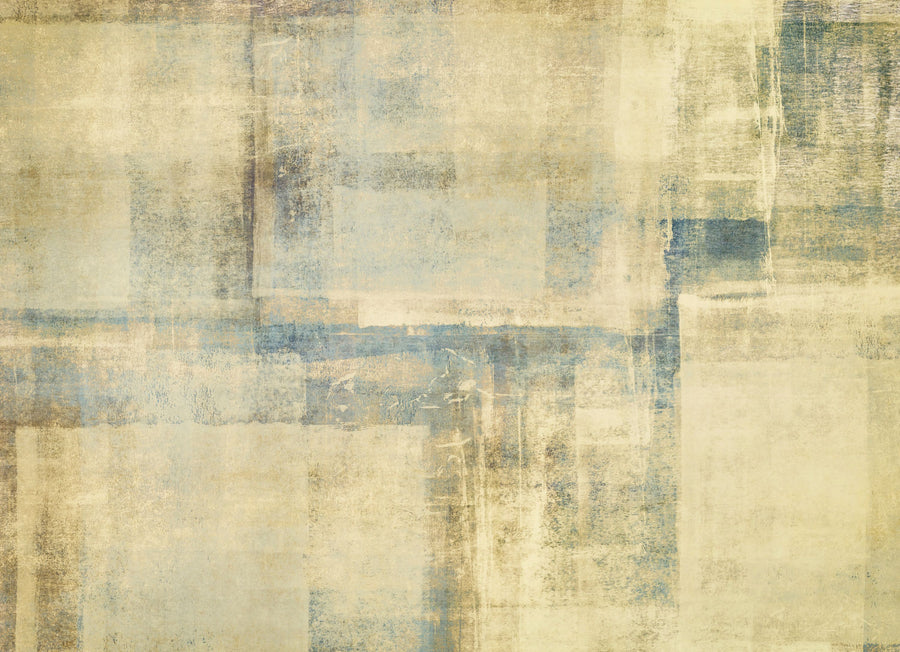 Texture Fields Yellow Mural Wallpaper