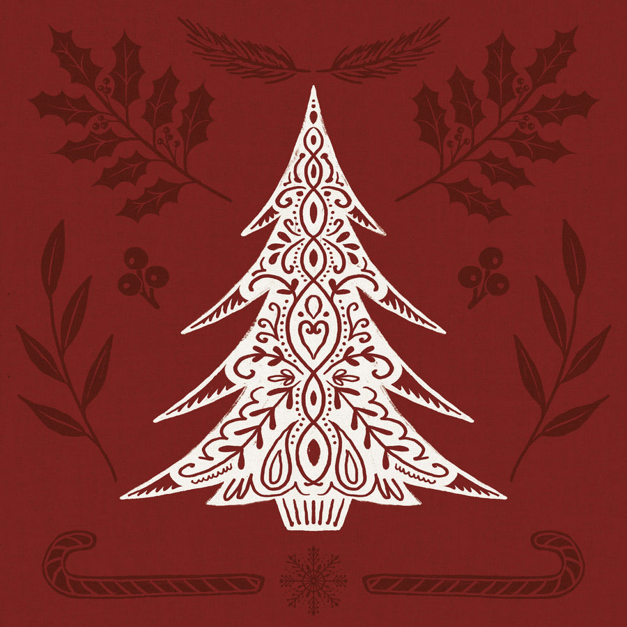 Holiday Form IX Mural Wallpaper