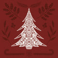 Holiday Form IX Mural Wallpaper - pure wallpaper artwork