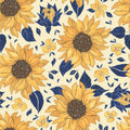 Sunflowers of Provence Mural Wallpaper - pure wallpaper artwork