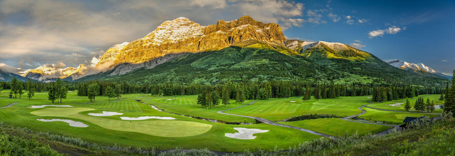 Mount Kidd Golf Mural Wallpaper