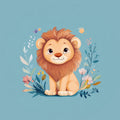 Lion Roar Mural Wallpaper - pure wallpaper artwork