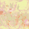 Dream Lupine, Butter Yellow Mural Wallpaper - pure wallpaper artwork