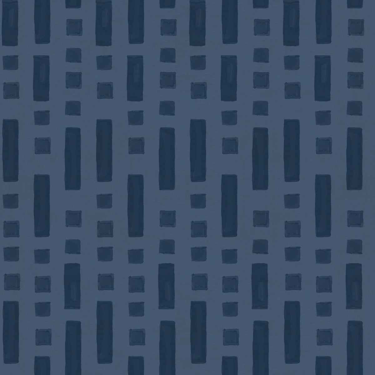 Coastal Signals Dark Blue Mural Wallpaper - pure wallpaper artwork