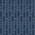 Coastal Signals Dark Blue Mural Wallpaper - pure wallpaper artwork