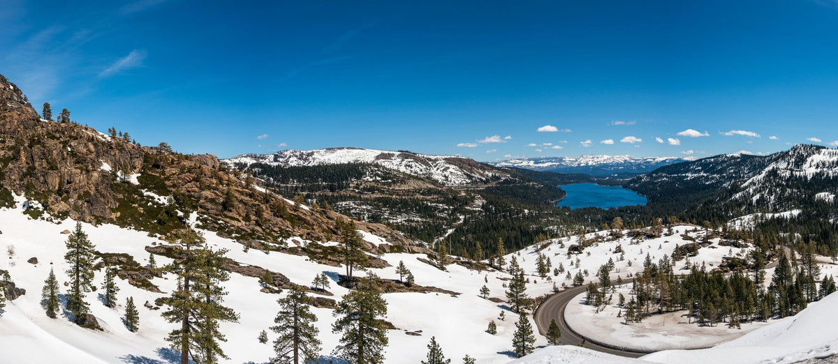 Sierra Nevada Snow Mural Wallpaper - pure wallpaper artwork