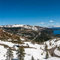 Sierra Nevada Snow Mural Wallpaper - pure wallpaper artwork