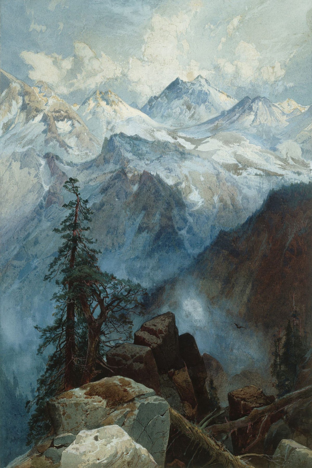 Sierras Summit Mural Wallpaper - pure wallpaper artwork
