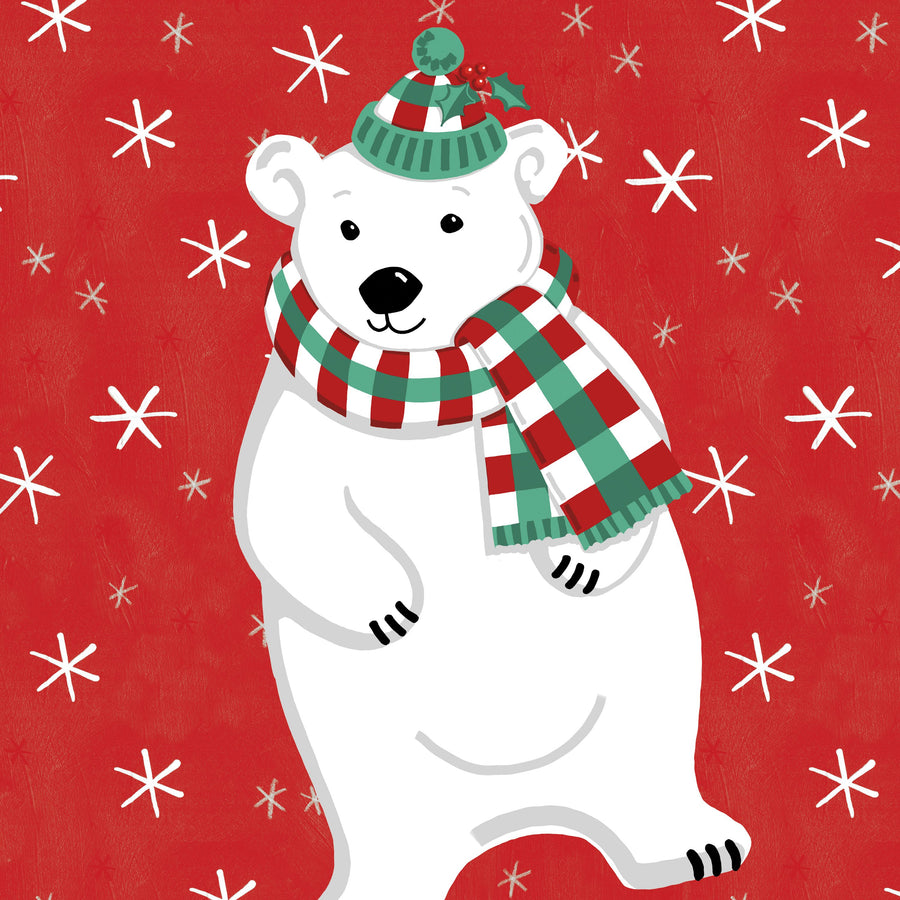 Festive Christmas III Mural Wallpaper