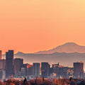 Denver Skyline Mural Wallpaper - pure wallpaper artwork