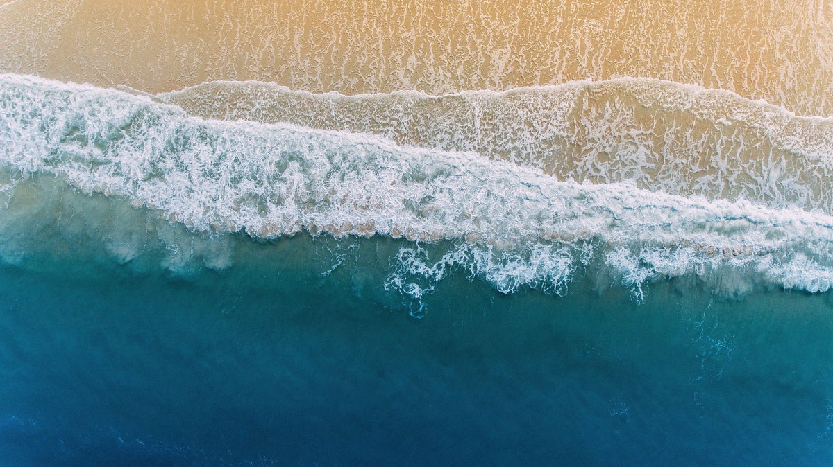 Ocean Swells Mural Wallpaper - pure wallpaper artwork