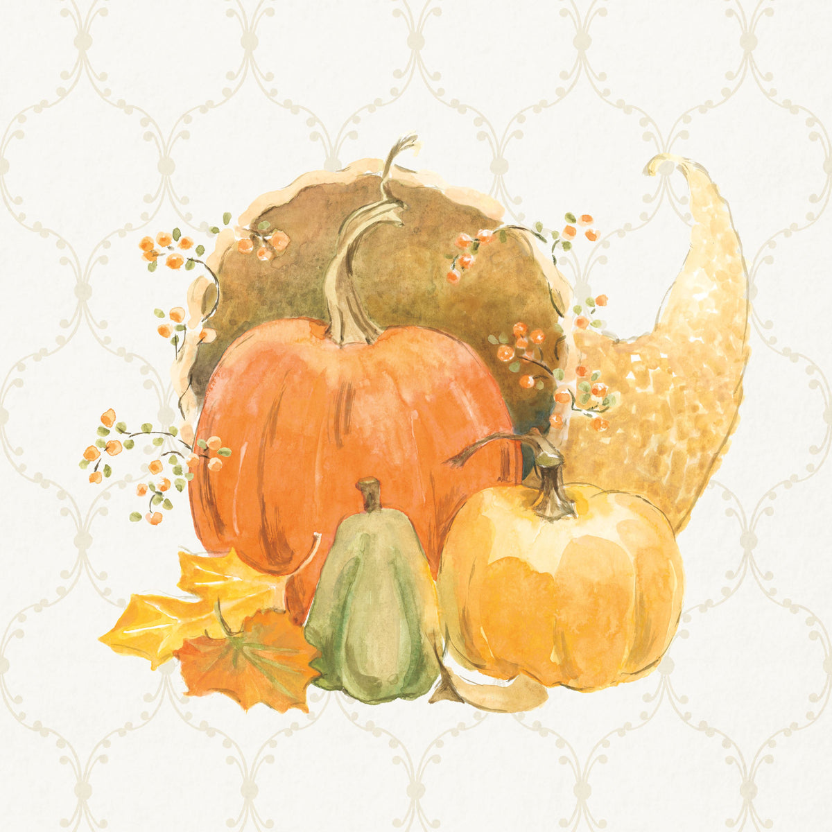 Harvest Wishes IV Mural Wallpaper - pure wallpaper artwork
