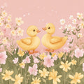 Delightful Ducklings Mural Wallpaper - pure wallpaper artwork