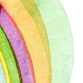 Watercolor Rainbow Mural Wallpaper - pure wallpaper artwork