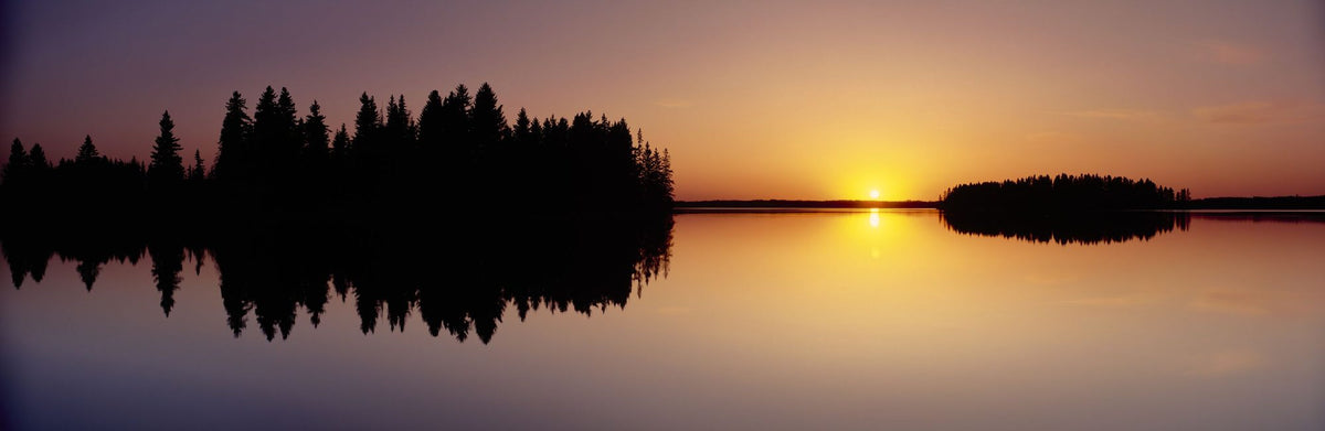 Twilight Reflection Mural Wallpaper - pure wallpaper artwork