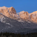Mount Rundle Sunrise Mural Wallpaper - pure wallpaper artwork