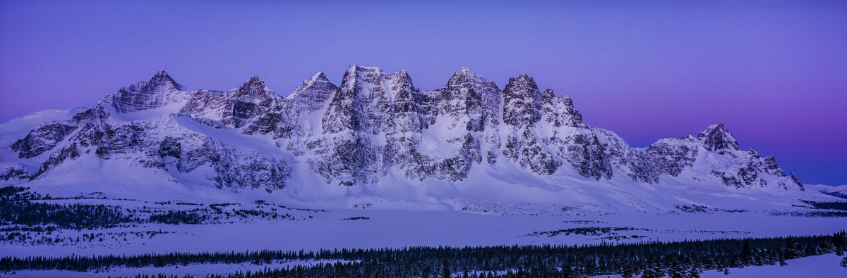 Ramparts Mountain Mural Wallpaper - pure wallpaper artwork