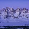 Ramparts Mountain Mural Wallpaper - pure wallpaper artwork