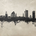 Khartoum Sudan Skyline Concrete Mural Wallpaper - pure wallpaper artwork