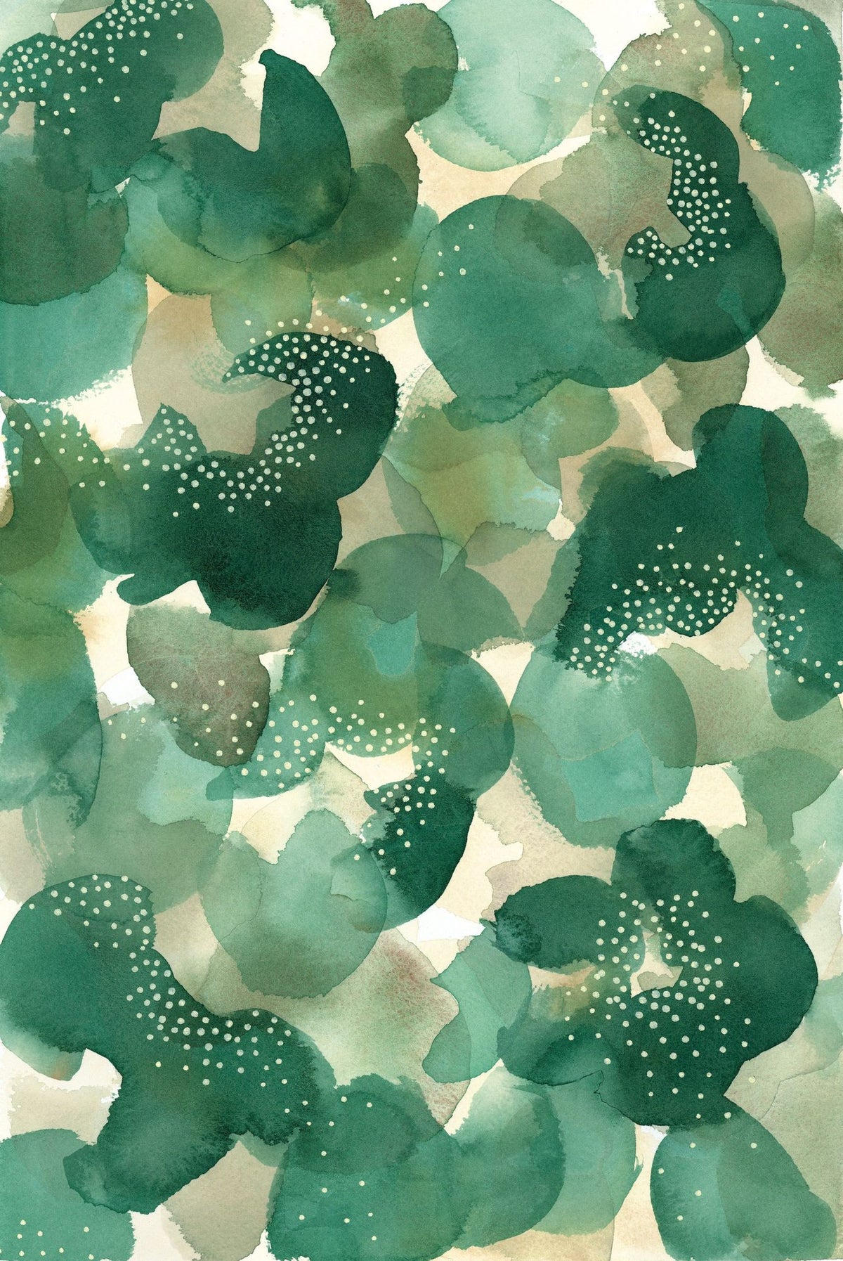 Leaf Canopy Mural Wallpaper - pure wallpaper artwork