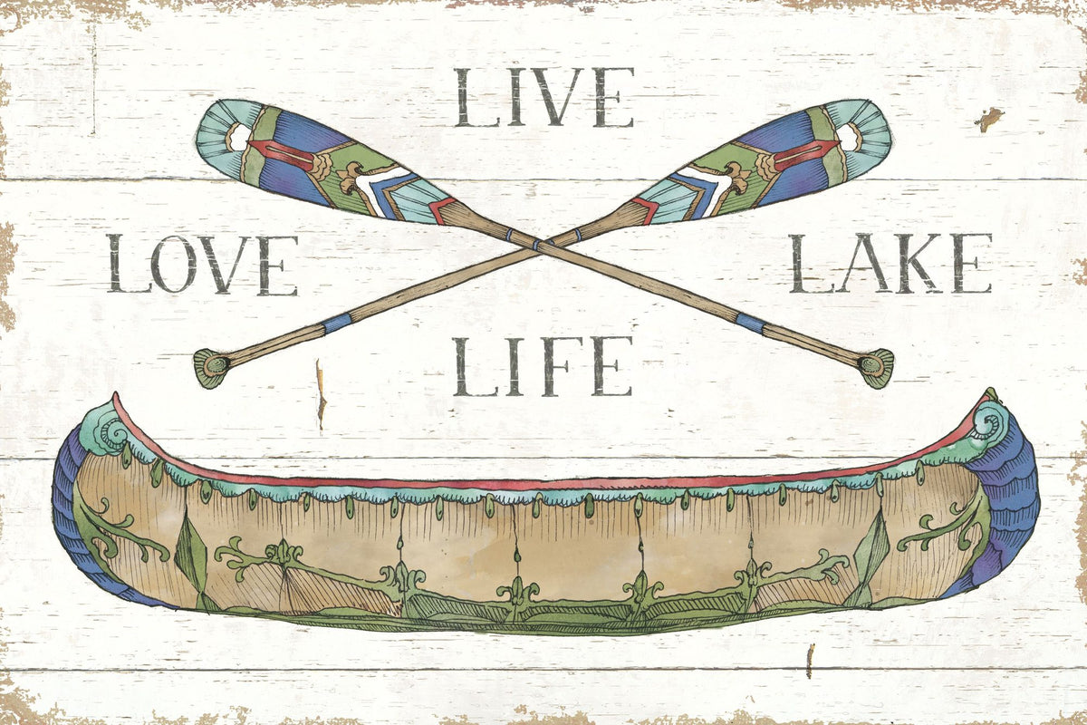 Lake Sketches III Color Mural Wallpaper - pure wallpaper artwork
