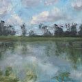 Reflections on the River Mural Wallpaper - pure wallpaper artwork