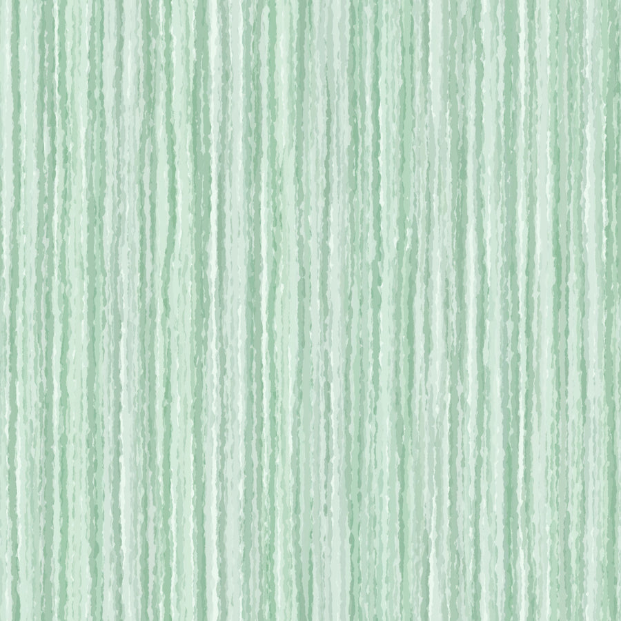 Textured Lines, Mint Mural Wallpaper