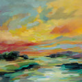 July Sunset Mural Wallpaper - pure wallpaper artwork