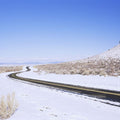 Winter Highway Mural Wallpaper - pure wallpaper artwork