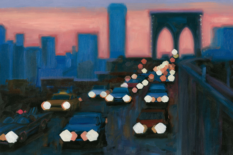 Brooklyn Lights Mural Wallpaper
