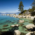Mountain Lake Tranquility Mural Wallpaper - pure wallpaper artwork