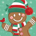 Festive Christmas VIII Mural Wallpaper - pure wallpaper artwork