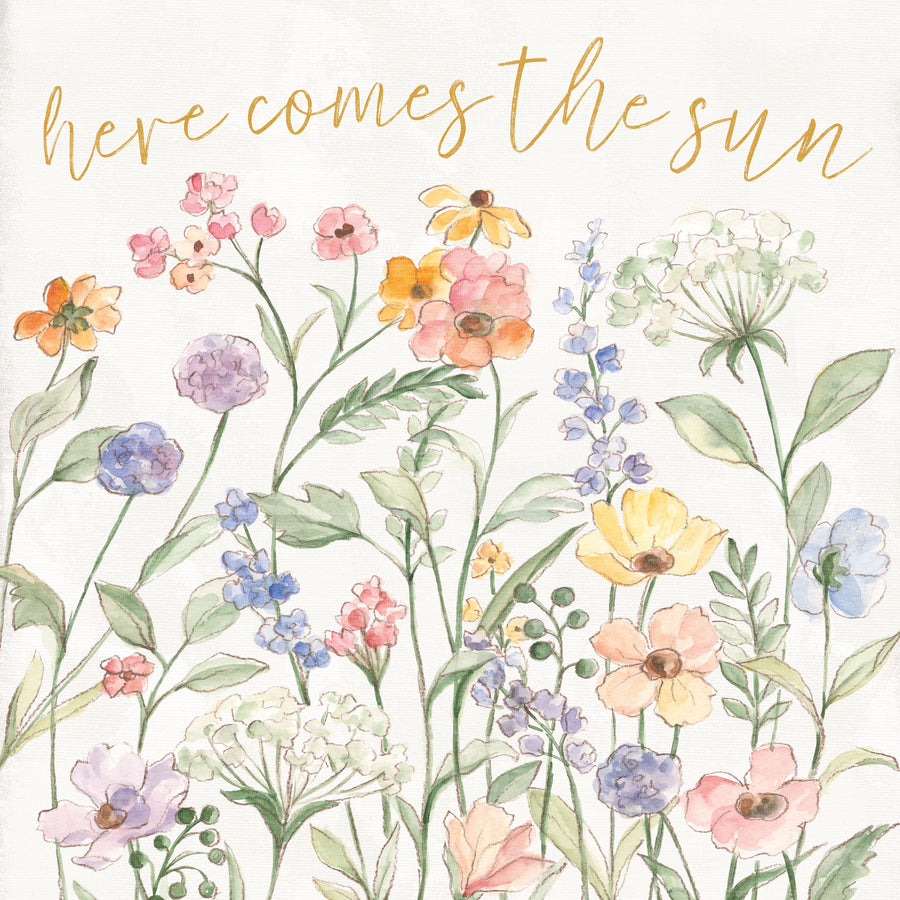 Wild Blooms II Mural Wallpaper