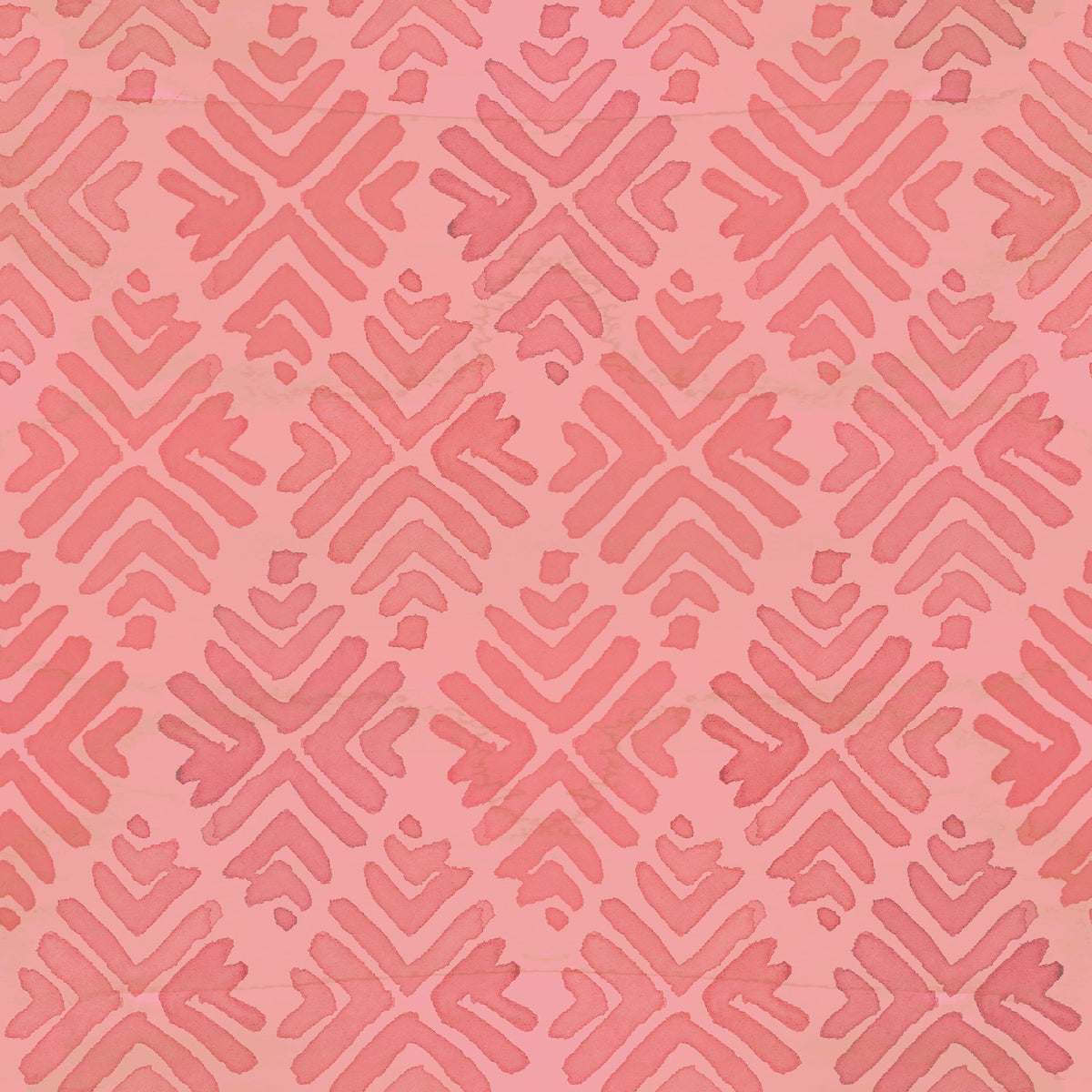 Bohemian Leaves Pink Mural Wallpaper - pure wallpaper artwork