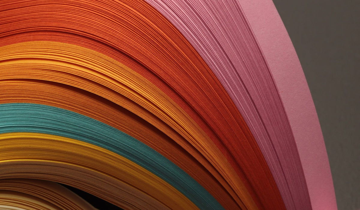 Paper Rainbow Mural Wallpaper - pure wallpaper artwork
