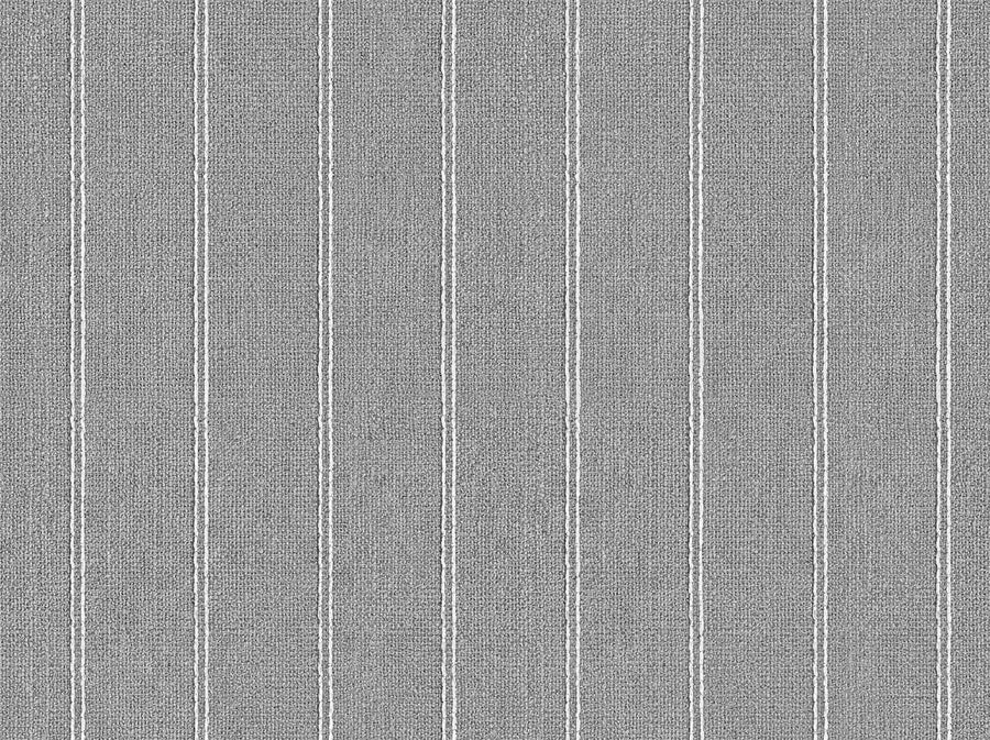 Tailor's Pin Stripe, Pewter Mural Wallpaper