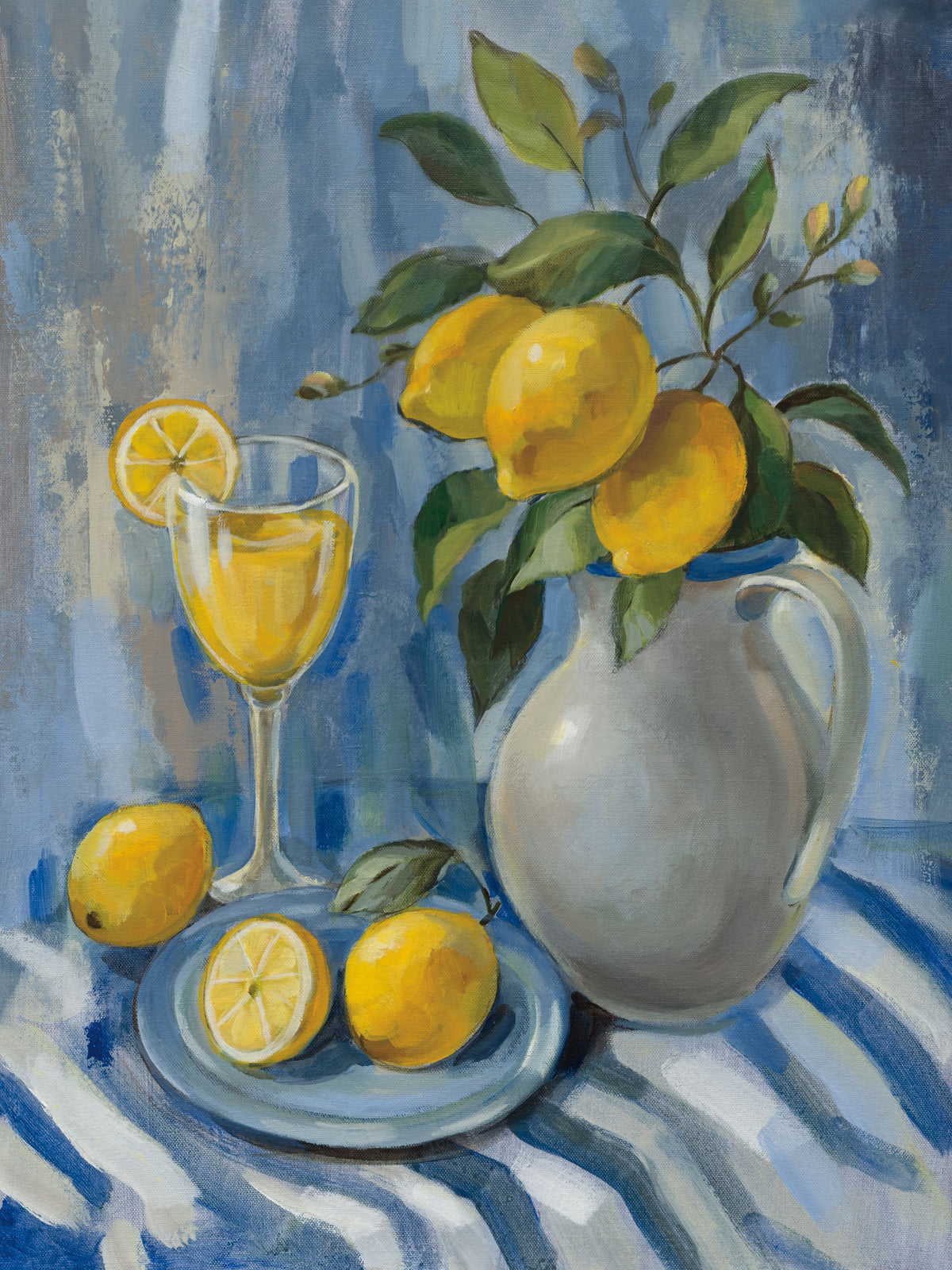 Lemons Still Life Mural Wallpaper - pure wallpaper artwork