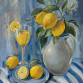 Lemons Still Life Mural Wallpaper - pure wallpaper artwork
