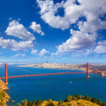Golden Gate Bridge From Marin Mural Wallpaper - pure wallpaper artwork
