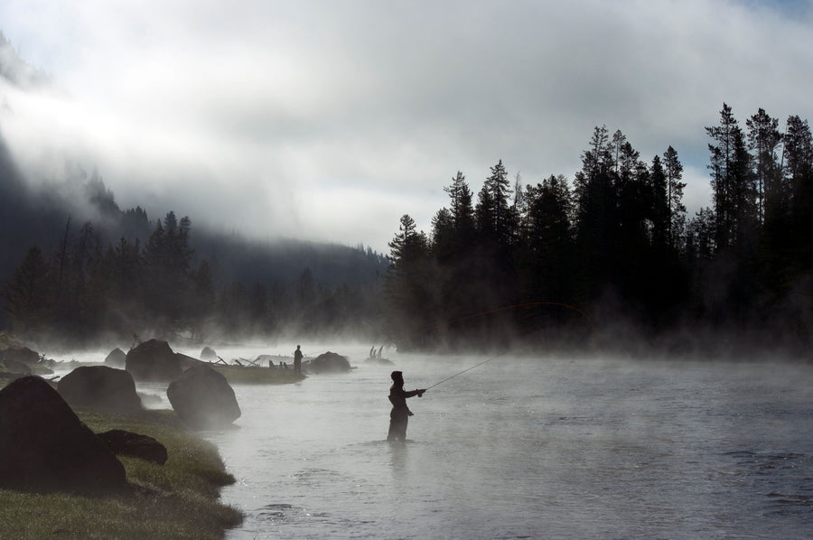 Fishing Days Mural Wallpaper