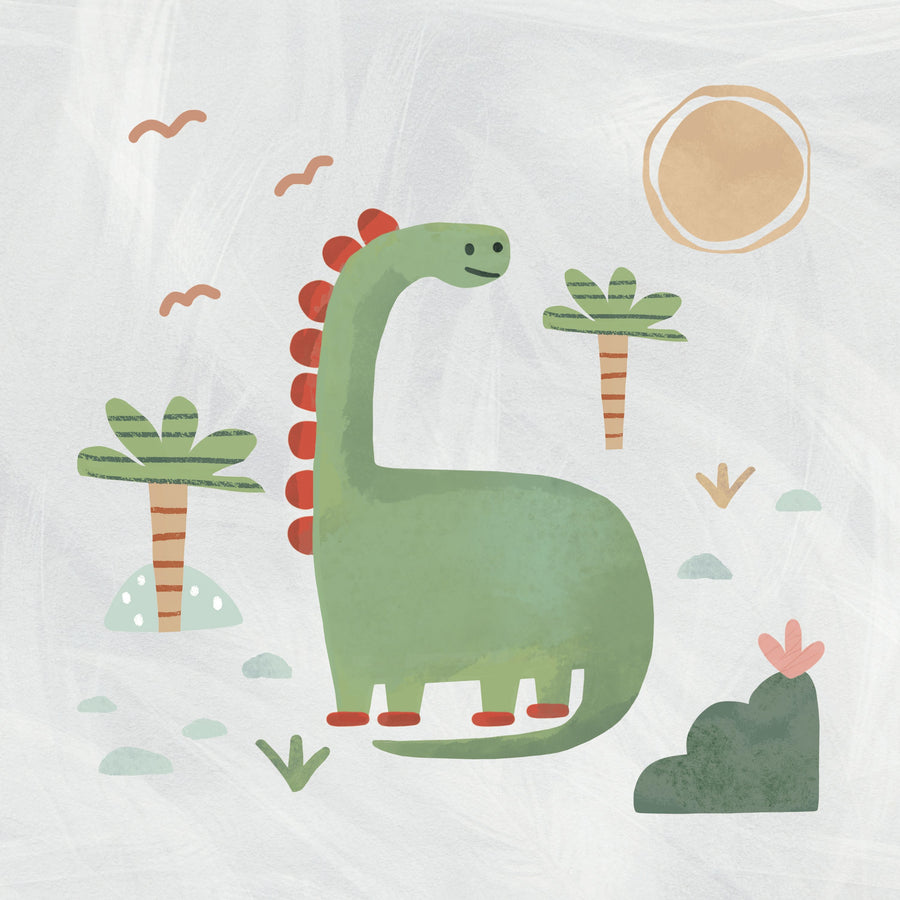 Dino Fun I Mural Wallpaper