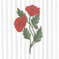 Winter Spirit Poppy Mural Wallpaper - pure wallpaper artwork