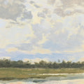 Morning Clouds Clearing Mural Wallpaper - pure wallpaper artwork