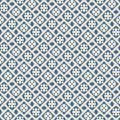 Azure Diamond Blossom Mural Wallpaper - pure wallpaper artwork