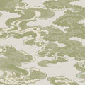 Ukiyo-e Clouds, Pistachio Mural Wallpaper - pure wallpaper artwork