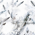 Tender Love Blue Mural Wallpaper - pure wallpaper artwork