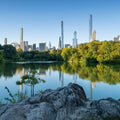 The Lake At Sunrise Mural Wallpaper - pure wallpaper artwork