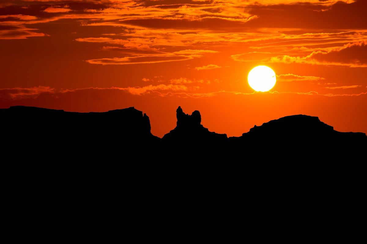 US 163 Sunset Mural Wallpaper - pure wallpaper artwork