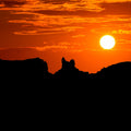 US 163 Sunset Mural Wallpaper - pure wallpaper artwork